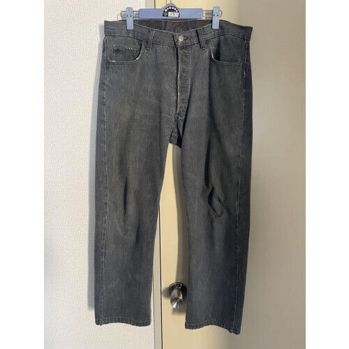 W36L30 Yarn-dyed black 80s 501 Levi's Straight Jeans limited W36L30 Yarn-dyed black 80s 501 Levi's Straight Jeans limited