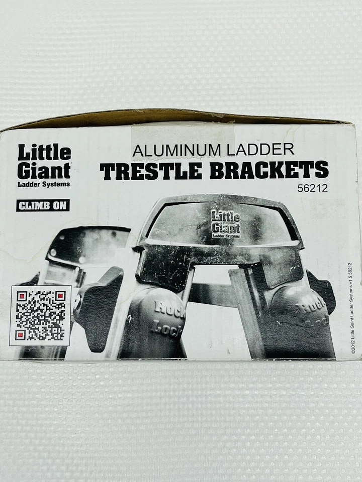 Little Giant 56212 Aluminum Trestle Brackets for Little Giant Ladders NEW - Image 2 of 4