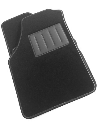 ASC tappetini auto 4pz LANCIA MUSA 2004-2012 con battitacco gomma, antiscivolo