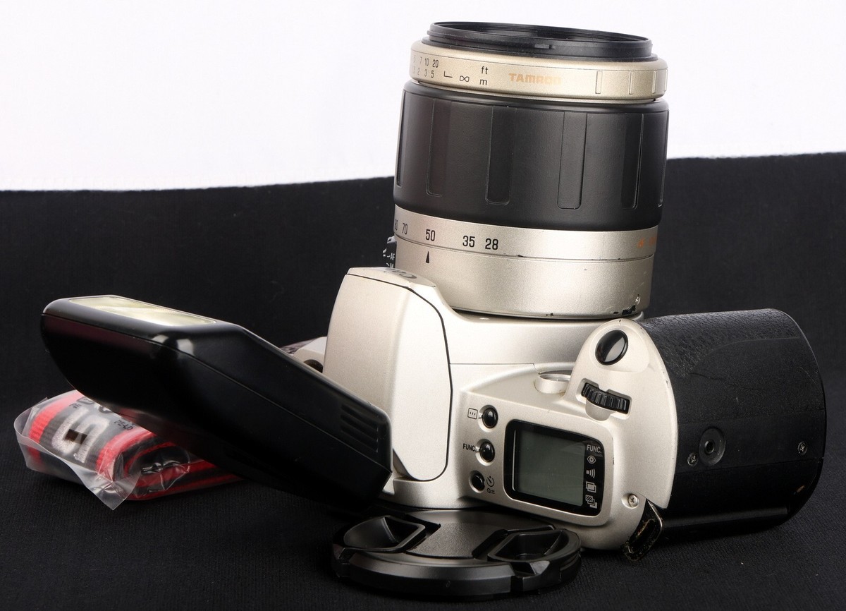 Canon EOS Kiss 35mm Film AF SLR c/w Tamron AF ASPH 28-80/3.5-5.6