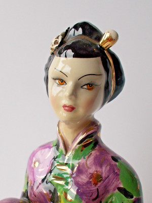 Oriental sculpture Liani Figurine (1950s) Lenci School Made In Italy