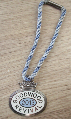 Goodwood Revival Swing Badge 2013. Sammlerstück, nummeriert