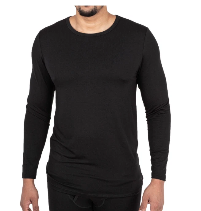 NEW Free Country Men's 2 PACK Microtech Heat Base Layer Top Size Small