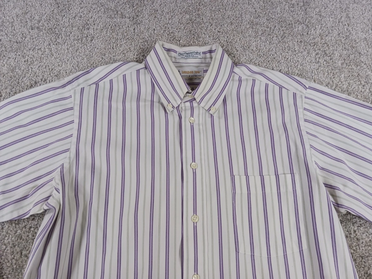 White pinpoint hotsell oxford dress shirt