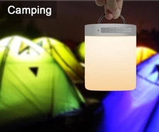 Wireless Bluetooth Speaker LED Touch Night Light Table Lamp USB Rechargeable US