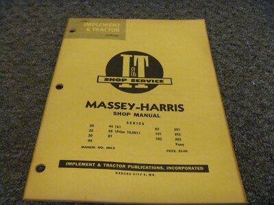 Restoration Of 102 Massey Harris Junior Tractor In Alberta, Canada