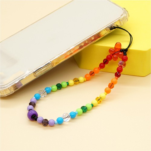 Verlaufs Telefon Kette Kristall-Handy-Hängekette Handyband-Hängekette - 第 8/12 張圖片