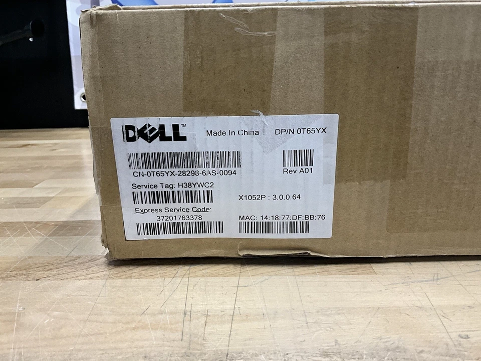Dell X1052P 48-Port Gigabit Ethernet Managed Network Switch 0T65YX New Open Box - Image 3 of 4