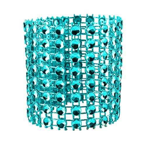 Servilleteros Anillos de Diamante Envoltura Elástica Servilleta Soporte Boda Cena Mesa Decoración - Imagen 38 de 46