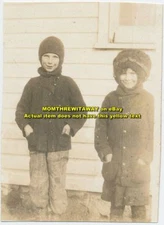 1920s Photo Hazel & Donald Mollenhauer Children Iowa IA