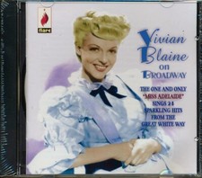CD Vivian Blaine - Vivian Blaine On Broadway