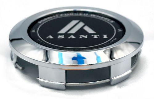 Asanti Forged Chrome Center Cap 1006-85, 82mm OD (3.22") - Picture 2 of 6