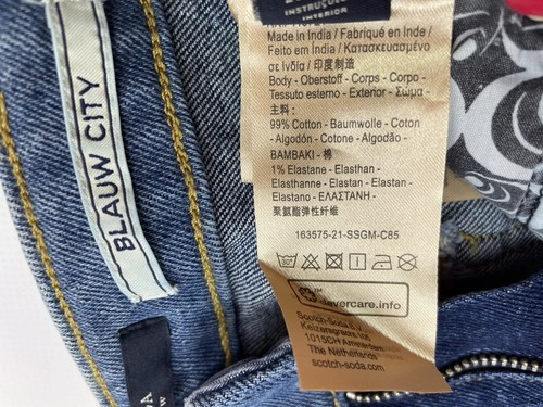 NEW with tags Scotch & Soda Kids Girls Flared Jeans SIZE 6 116cm - Picture 11 of 11