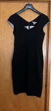 H&M Damen schwarzes Sommer Kleid, Neu ohne Etikett, Größe 34, mit Reißverschluss