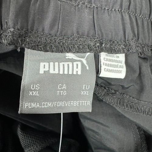 PUMA Power Colorblock Shorts Men's Extra Extra Large Black White 8" Active NWT - Picture 3 of 10