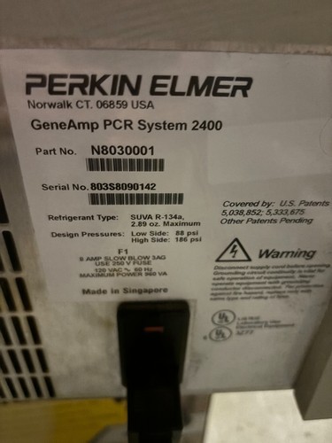 Perkin Elmer GeneAmp PCR System 2400 - Picture 4 of 9