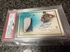 Karl-Anthony Towns 2015-16 Panini Luxe Rookie 4 Color Patch Auto RC #/25 PSA 8