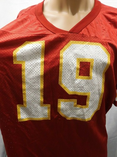 Vintage Joe Montana Kansas City Chiefs Wilson Jersey XL NFL - Picture 2 of 11