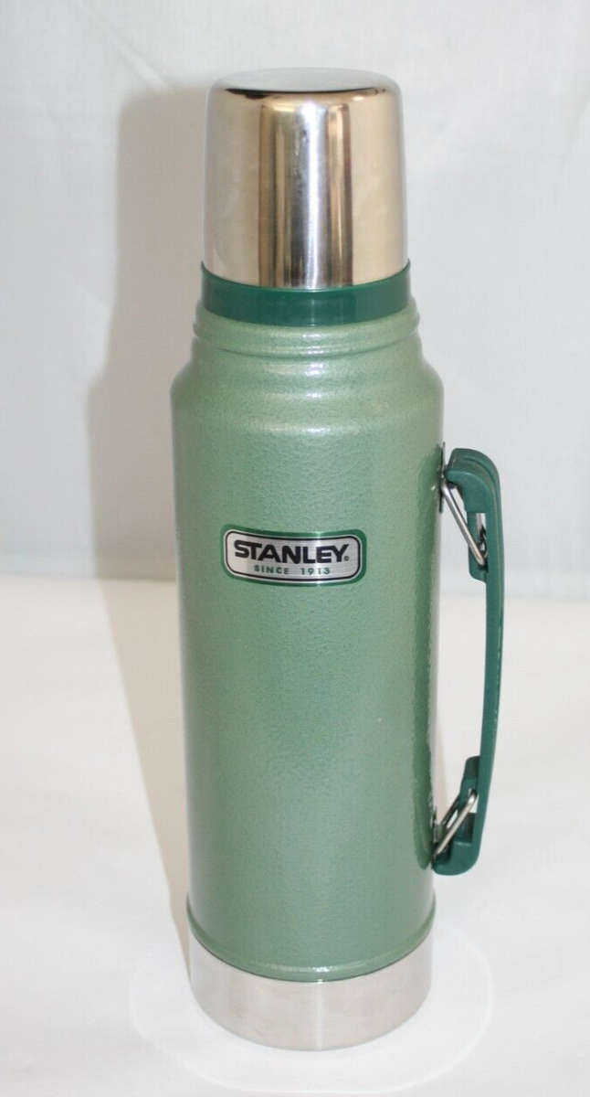 Stanley Since 1913 Classic 1.1 Quart | 1 Liter Green Vacuum Bottle