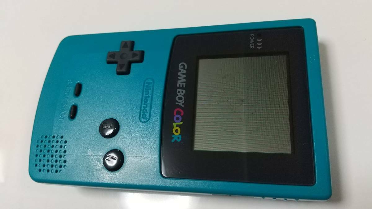 Nintendo Game Boy Color Blue Console GB GBC with Box Nintendo Game Boy Color Blue Console GB GBC with Box
