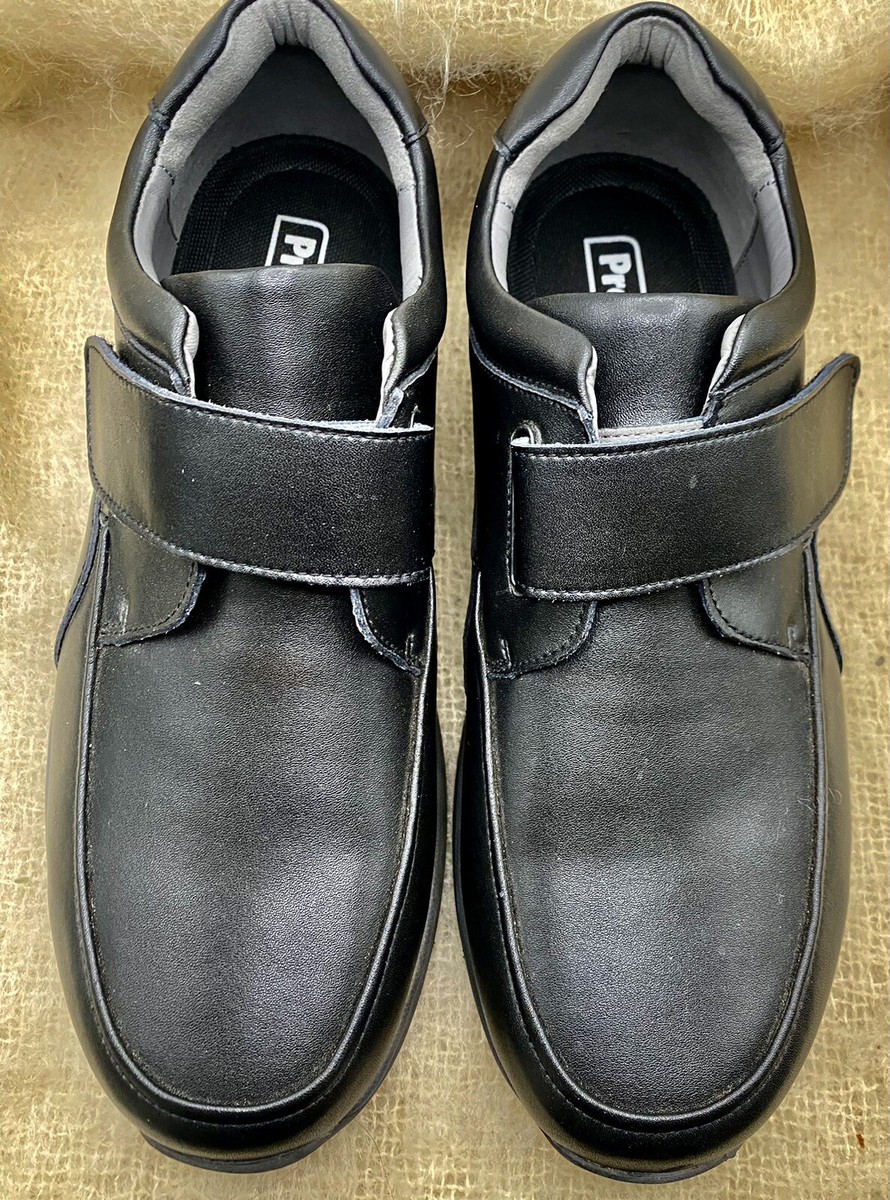 Propet Parker Black Leather Casual Comfort Shoes Mens Size  display picture 3