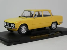 MCG Model Car group Alfa Romeo Giulia Nuova Super 1300 yellow 1974 1/18 MCG18334