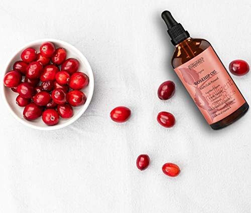 Rosehip Oil Certified Organic 100% Cold Pressed Pure Rose Hip Best Facial Oil - Picture 6 of 6