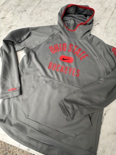 Nike Ohio State Buckeyes Hoodie Herren Large Tall Spotlight Dri Fit Sweatshirt LT - Bild 2 von 11