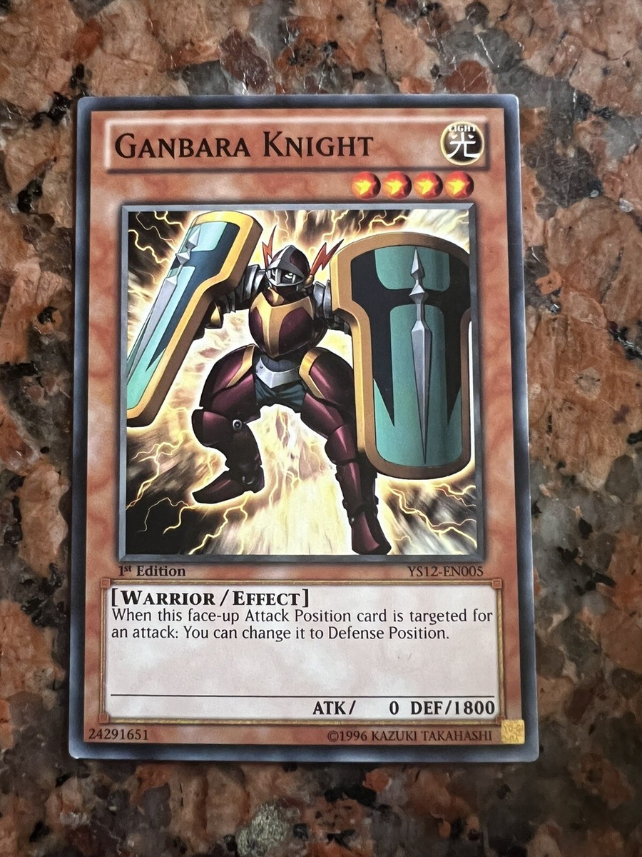 Yu-Gi-Oh! TCG Ganbara Knight Xyz Symphony YS12-EN005 1st Edition Common |  eBay