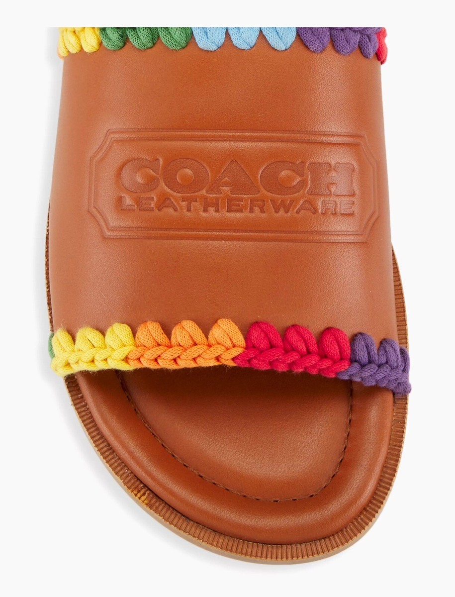 Coach Pride Slides Coach Pride Sandals