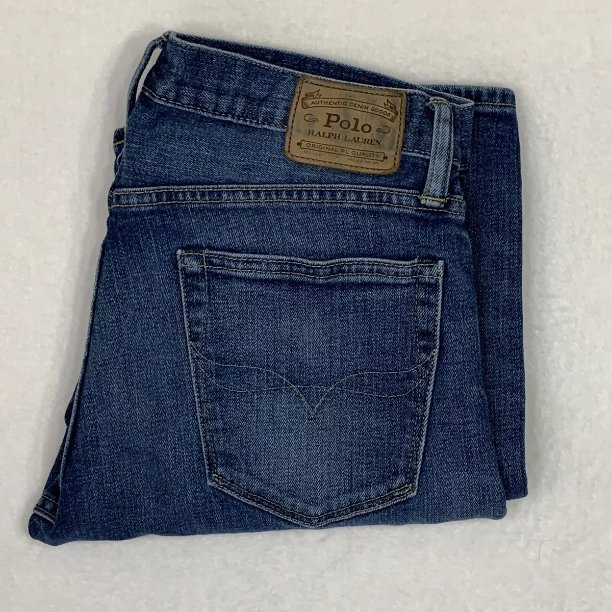 Polo Ralph Lauren Classic Fit Jeans, 30W 30L, Mexico Made |