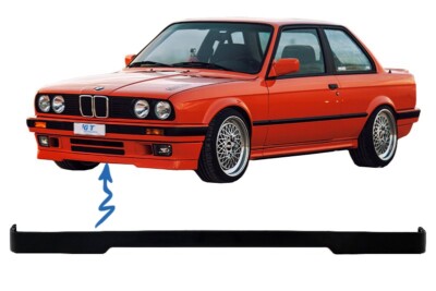Frontspoilerlippe für BMW 3er E30 Limousine Cabrio Touring 1982-1994