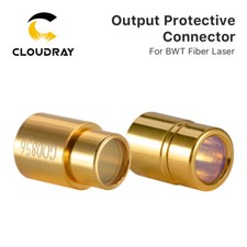Cloudray Raycus Output Protective Connector For Raycus Fiber Laser（D13 H18-GOLD)