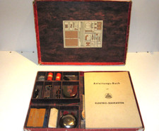 FEHO Elektro Baukasten bis 1953 Weimar, Experimentierkasten Elektro