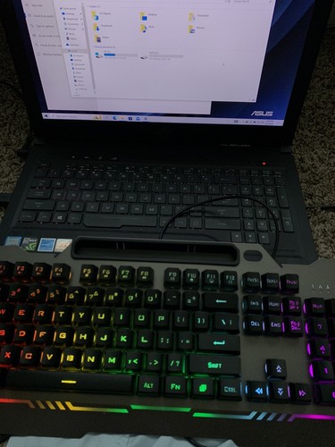 1TB HDD+256GB SSD 16GB RAM ASUS ROG Strix GL703V 17.3" i7-7700HQ 2.8GHz GeForce - Picture 8 of 19