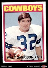 1972 Topps #301 Walt Garrison Cowboys Oklahoma St 5 - EX