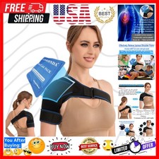 Shoulder Brace Sling Immobilizer and Compression Sleeve,Rotator Cuff Injury S...
