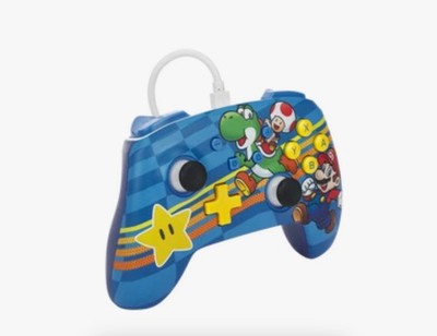 PowerA Enhanced Wired Controller for Nintendo Switch - Mushroom Kingdom Friends