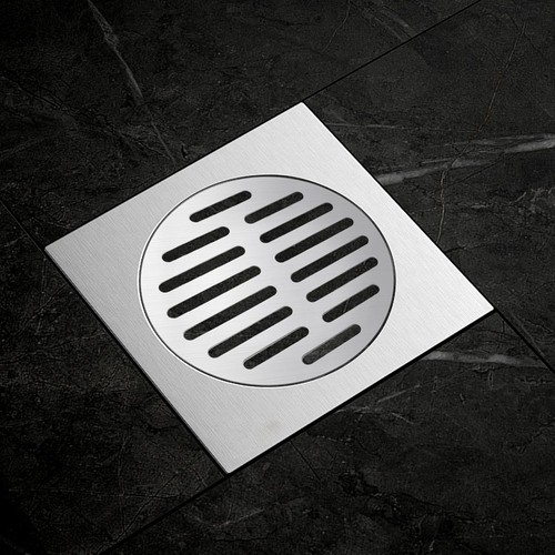 Vonty Stainless Steel Round Floor Drain Cover 6 Inch 6"(1pcs), Ss, - Picture 2 of 7