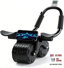 2026 Upgraded Automatic Rebound Ab Roller wit...
