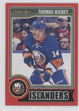 2014-15 O-Pee-Chee Wrapper Redemption Red Border Thomas Hickey #336 0a1