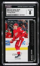 2021-22 Upper Deck Series 2 Young Guns Moritz Seider #469 CGC 8 0tq9