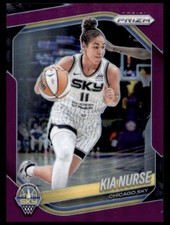 2025 Panini Prizm WNBA #24 Kia Nurse Purple Prizms #/149