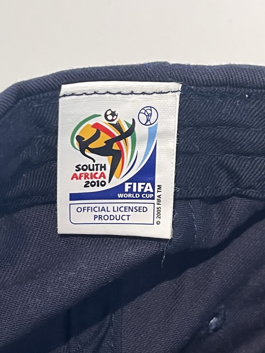 FIFA World Cup Hat Adult Blue Futbol 2010 South Africa Soccer