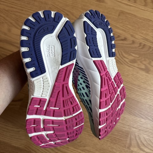 Brooks Sneakers Running Shoes Women’s Size 11 Adrenaline 21 Green Yucca Mesh - Picture 13 of 15