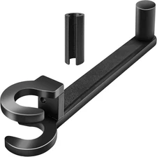 Metal Bow Buddy Hanger Iron Headrest Mount, Universal Fit for Most Black 