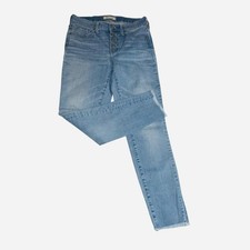 Madewell 10 Inch High Rise Skinny Crop Jeans
