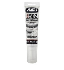 ASI 502 Clear Food Grade 100 RTV Silicone Sealant - 2.8 Oz Squeeze Tube