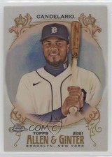 2021 Topps Allen & Ginter Chrome Refractor Jeimer Candelario #216 0c4