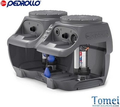 Storage Lifting Station 550L Sewage Waste Water SAR550VXm15/35-N 1,5 Pedrollo